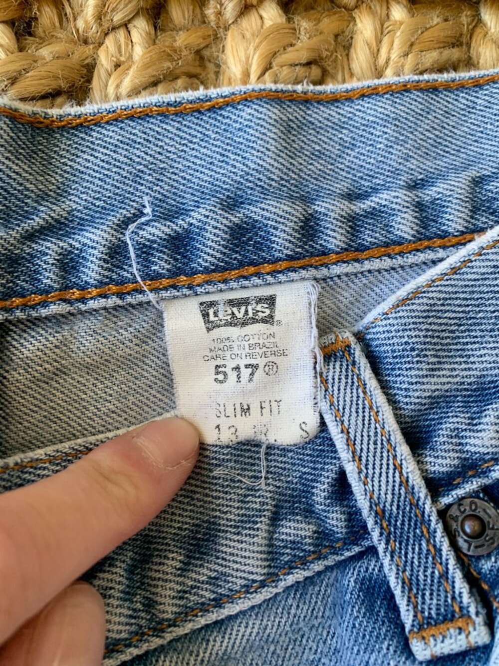 Light wash mid rise 517 slim fit Levis - Picture 4 of 9